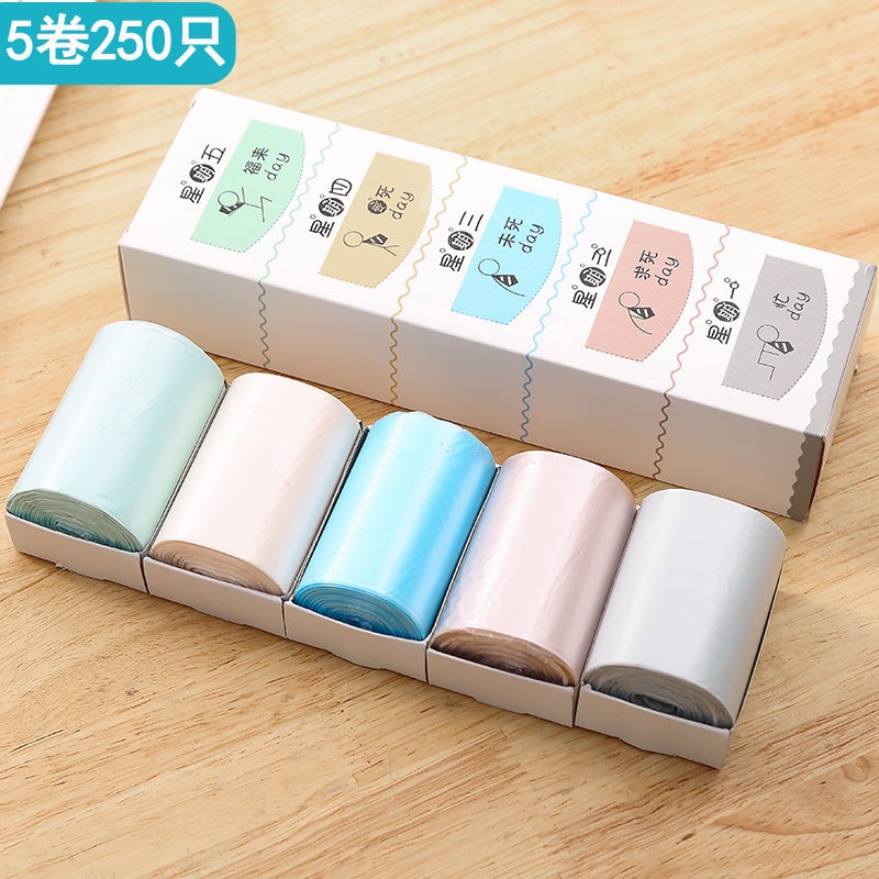 Desktop Trash Can Small Garbage Bag Small Small Office Home Car Thickeneded Disposable Mini Plastic Bag - Image 3